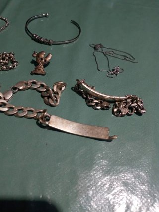 Collezione di gioielli in argento
