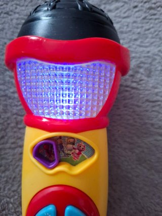 Micrófono Space con Luz y 3 Juegos Laberinto