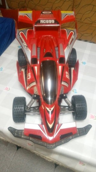 Coche RC Rojo Master RC899