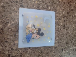 Plafón de luz infantil Disney Mickey y Pluto