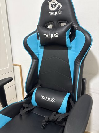 Silla Gamer Talius Negra y Azul