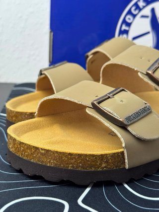 Sandalias Birkenstock Beige/Marrón