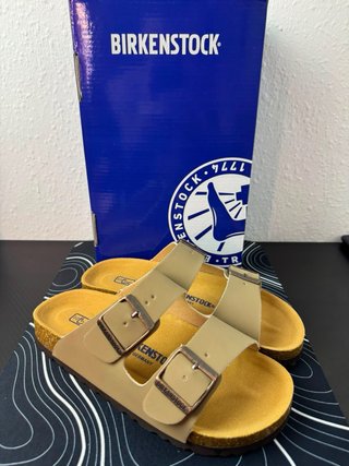 Sandalias Birkenstock Beige/Marrón
