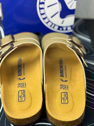 Sandalias Birkenstock Beige/Marrón