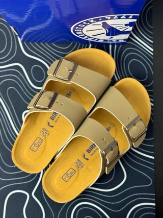 Sandalias Birkenstock Beige/Marrón