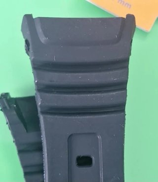 Correa Goma para Casio W96H Negra