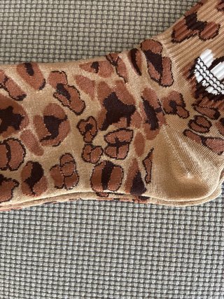 Calcetines Adidas Animal Print.  Nuevos
