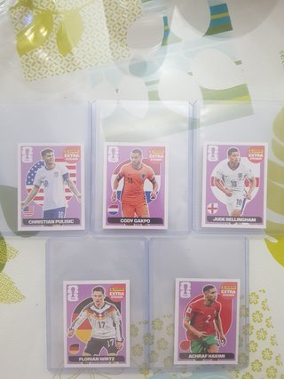 Pack 5 Extra stickers Base Mundial 2026