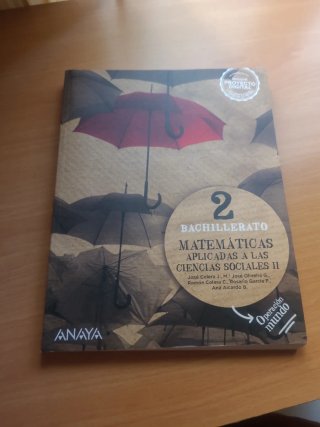 Matemáticas aplicadas a las Ciencias Sociales I...
