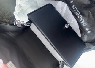Borsa Marc Ellis nera trapuntata