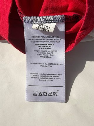 Camiseta Fila Mujer Talla S