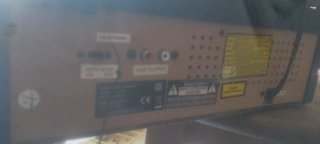 Giradischi vintage Lauson MP3 blu nuovo