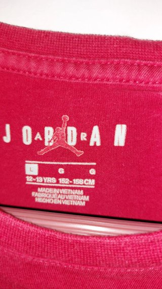 Camiseta Jordan Niño Roja