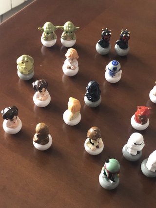 Star Wars Rollinz 1 Personaggi 2016 Esselunga
