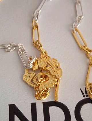 Collar Pandora Oro y Plata