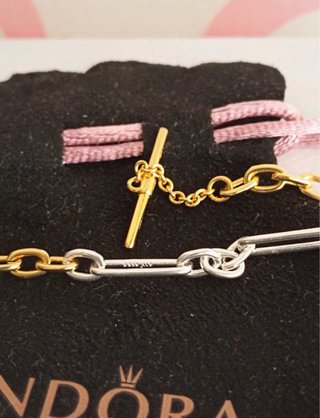 Collar Pandora Oro y Plata