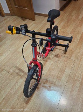 Bicicleta infantil 14 4-6 años