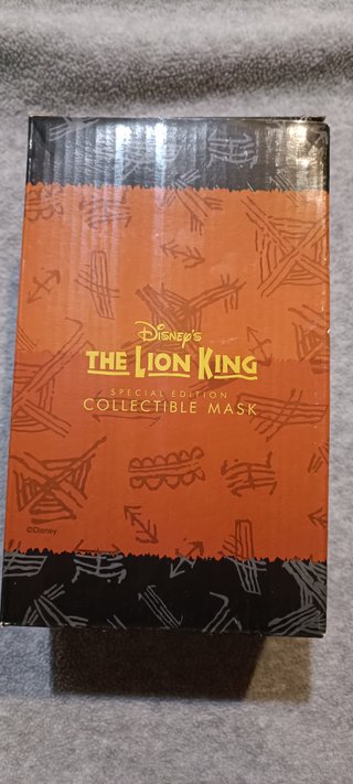 Máscara Scar El Rey León Edición Especial
