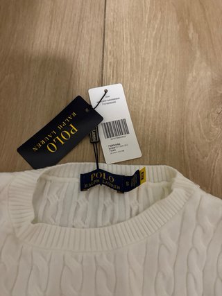 Jersey Ralph Lauren Blanco Talla S Hombre