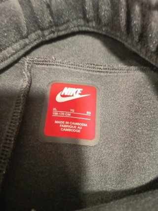 Chándal Nike Tech Fleece Negro Talla 158-170