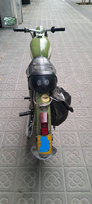Derbi Antorcha Olimpica 1967 restaurada