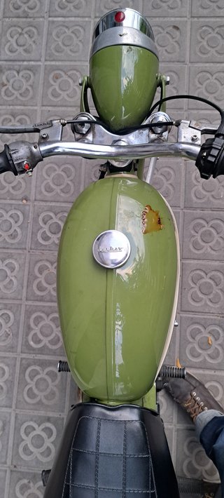 Derbi Antorcha Olimpica 1967 restaurada