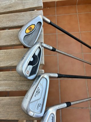 Bolsa de golf + juego de palos
