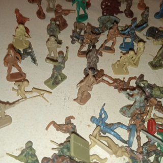 Lotto 200 soldatini scala 1/72 HO