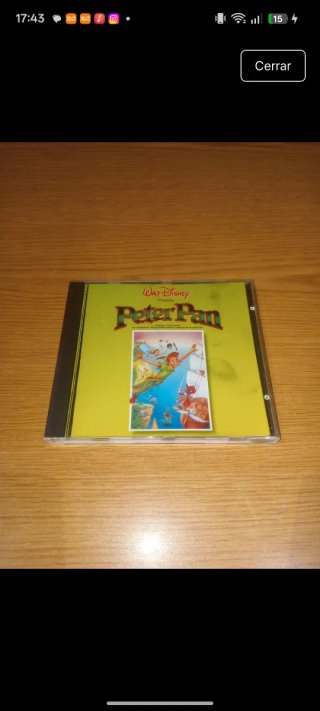 CD Peter Pan Walt Disney