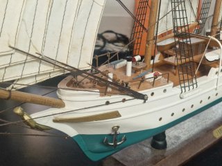 Maqueta en madera del Barco JUAN SEBASTIÁN ELCANO
