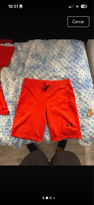 Conjunto Under Armour Rojo Talla M