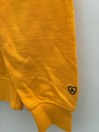 Sudadera amarilla con bici Talla M