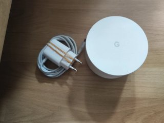 Router Google Wifi e Caricatore