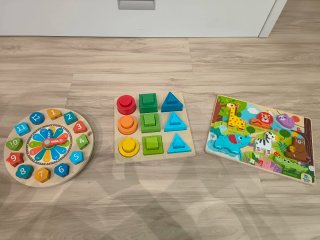 Puzzles de madera para bebé