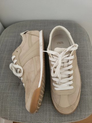 Zapatillas beige