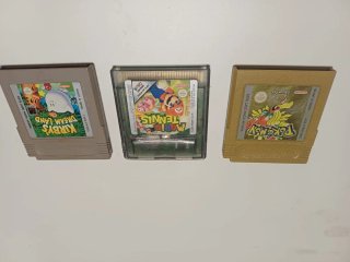 Lote 3 Giochi Game Boy: Kirby, Mario Tennis, Pokémon