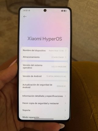 Xiaomi Redmi Note 13 5G negro