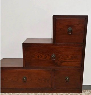 Mueble Escalera Madera Marrón