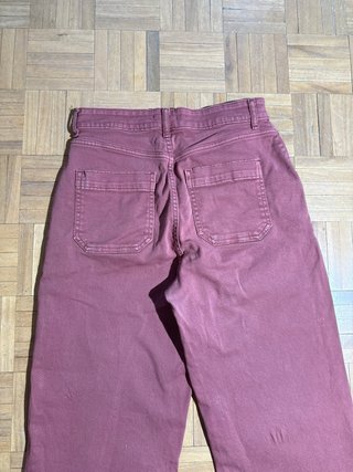Pantalón ancho Kiabi mujer rosa