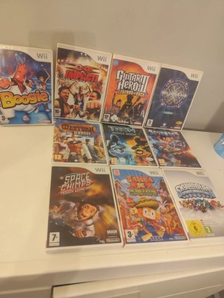 Lote 8 Videogiochi Wii PAL ESP