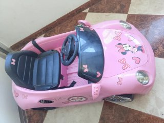 Coche Minnie Mouse Rosa Infantil