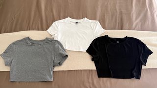 Lote 3 Camisetas Manga Corta Shein