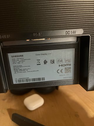 Monitor Samsung Nero