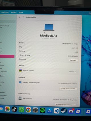 Macbook Air M3 13,6”