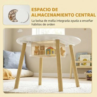 Mesa Infantil con 2 Sillas y Bolsa