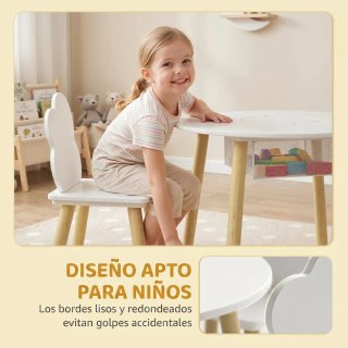 Mesa Infantil con 2 Sillas y Bolsa