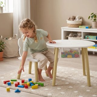 Mesa Infantil con 2 Sillas y Bolsa