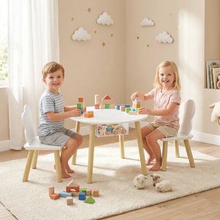 Mesa Infantil con 2 Sillas y Bolsa