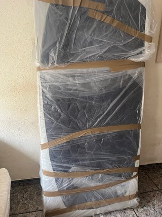 Base Cama Metal y Madera