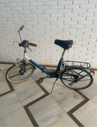 Bici plegable antigua